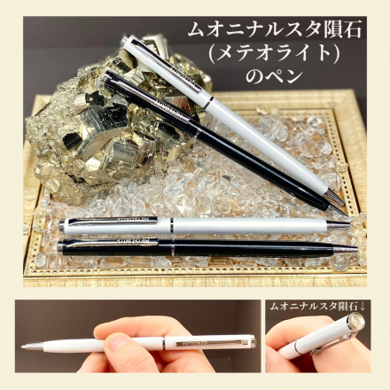 【２F 鶴の石】 ムオニナルスタ隕石のペン