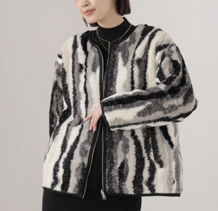 【Boujeloud】かわいいリバーシブルアウター