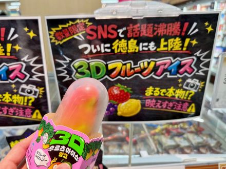 【SNSで話題】3Dフルーツアイス限定入荷！
