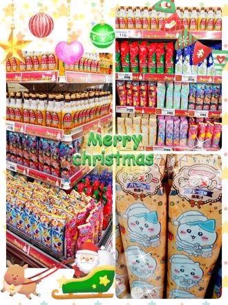 クリスマスシャンメリーコーナーご案内☆