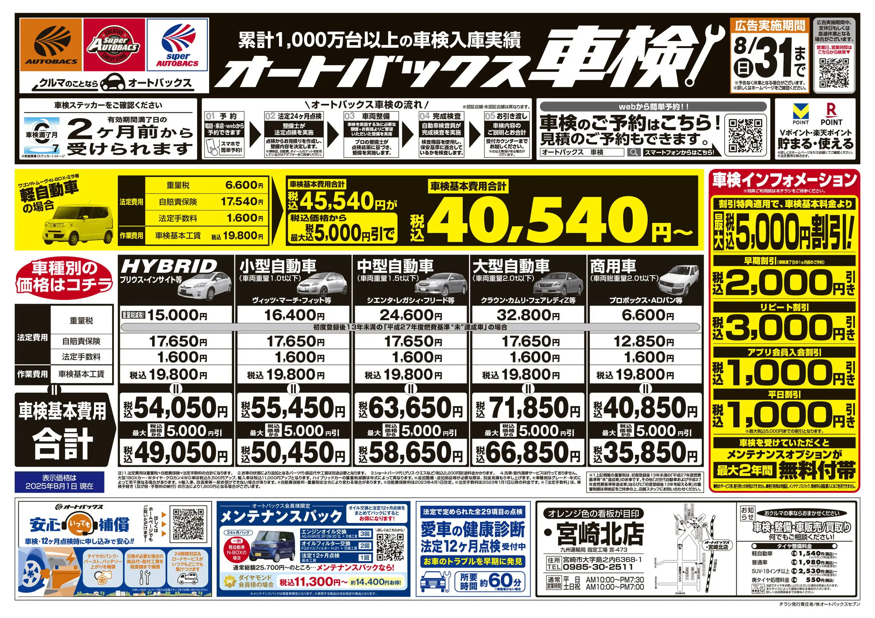 オートバックスチケット 2025年最新】オートバックス(Autobacs) 株主優待券 お得商品多数
