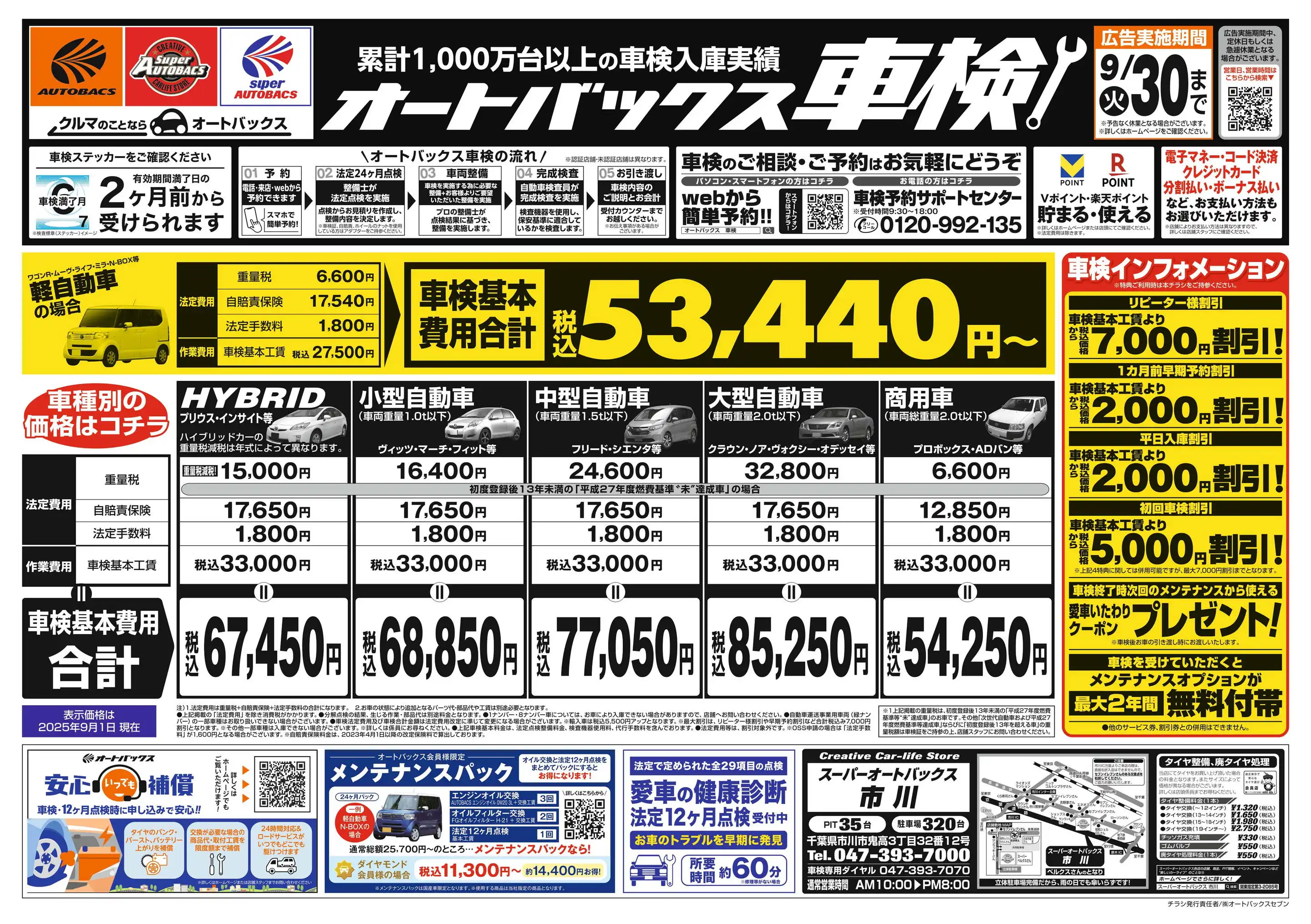 オートバックスチケット スタッフ対応受付番号発券機 | スーパーオートバックス小平