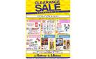 1月5日(月)～1月18日(日)　クリアランス