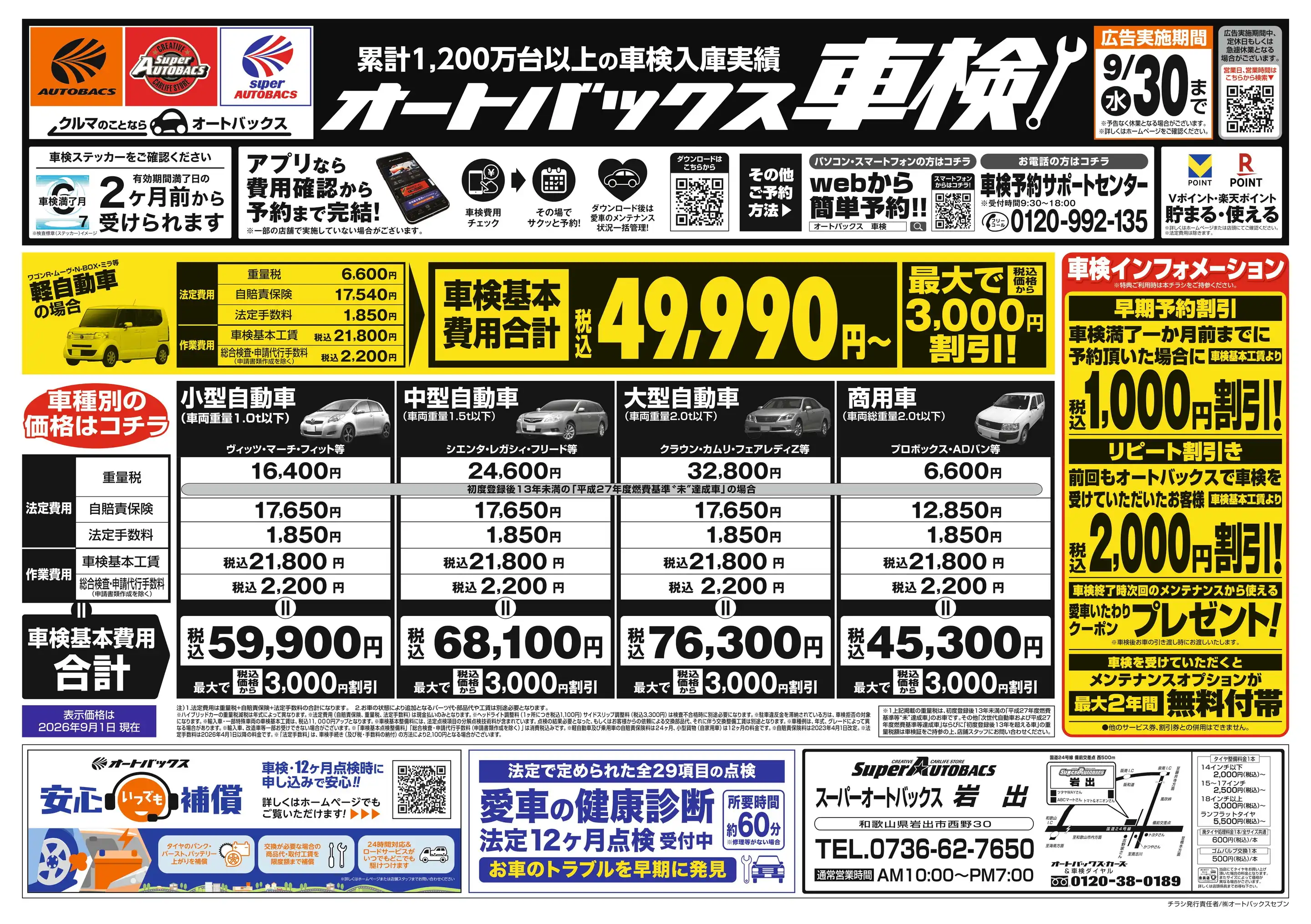 スーパー オートバックス 岩出