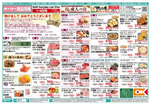 今週の商品情報紙のチラシ画像