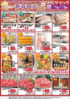 ザ・ビッグ　１／１のチラシ画像