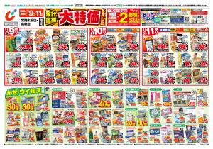 1/9号のチラシ画像