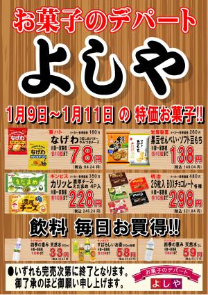 1月第1週チラシのチラシ画像