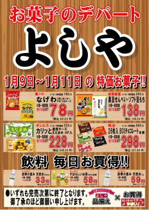 1月第1週チラシのチラシ画像