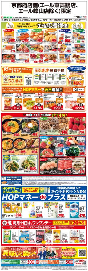 WEB限定 1/10（土）〜生活応援得価2日間のおすすめのチラシ画像