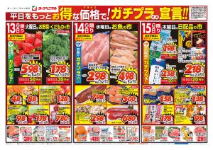 1/13号チラシのチラシ画像