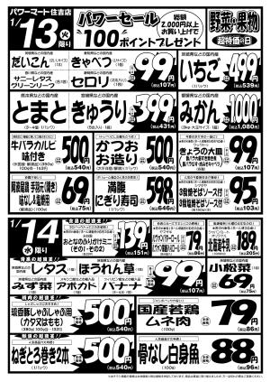 1月13日号のチラシ画像