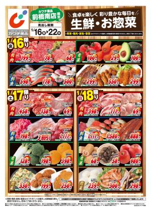 1/16号のチラシ画像