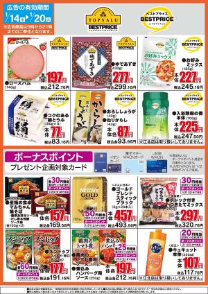 ザ・ビッグ　１／１４のチラシ画像