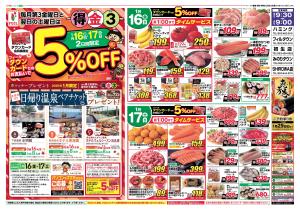 まる得金3+エキサイトプライスのチラシ画像