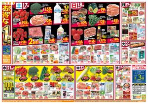 ライフのお得な1週間のチラシ画像