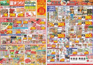 1月18日(日)〜1月24日(土)のチラシ画像