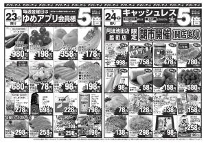 1/23（金）-1/25（日）のチラシ画像
