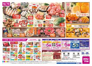 1/22(木)-1/25(日)_のチラシ画像