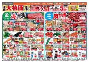 道東アークス0123号のチラシ画像