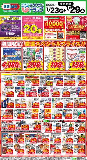 期間限定！厳選スペシャルプライスのチラシ画像