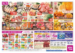 1/22(木)-1/25(日)_のチラシ画像