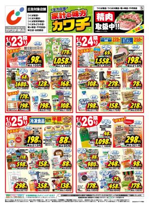 1/23号のチラシ画像