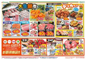 1月23日〜1月25日　チラシ情報のチラシ画像