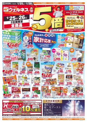 1/25（日）-1/28（水）のチラシ画像
