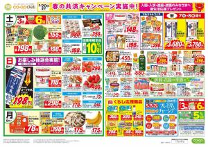 九州・四国・沖縄フェアのチラシ画像