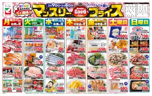 マンスリーGOODプライスのチラシ画像