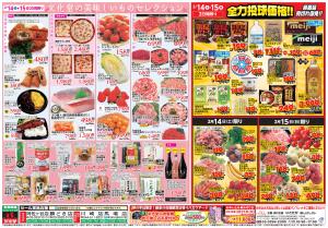 美味しいものセレクション＆全力投球価格のチラシ画像