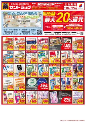 2月3週目のチラシ画像