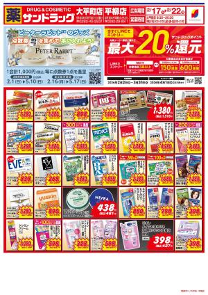 2月3週目のチラシ画像