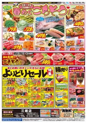 0213号　ごちそう＆よりどり　三郷店のチラシ画像