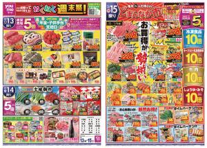 2/13（金）-2/15（日）のチラシ画像