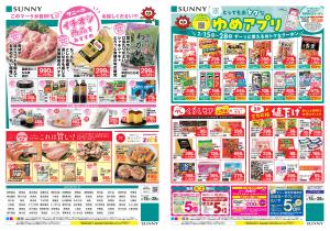 2/15(日)〜28(土)のチラシ画像