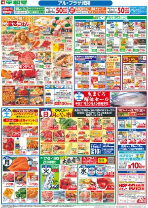 2/14（土）〜春の特別感謝デーのチラシ画像