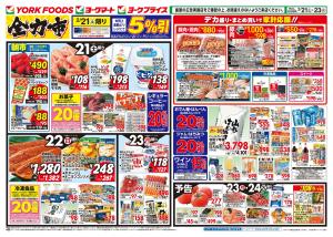 2/21(土)〜2/24(火)のお買得のチラシ画像