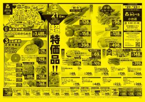 2/21〜2/23販売分のチラシ画像