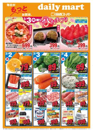 daily martのチラシ画像