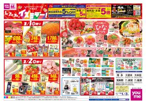 3/1(日)-3/3(火)_のチラシ画像