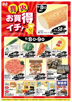 お買得イチ！のチラシ画像