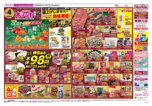 マックスバリュ九州　６／４号のチラシ画像