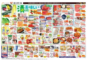 漬けて美味しいのチラシ画像