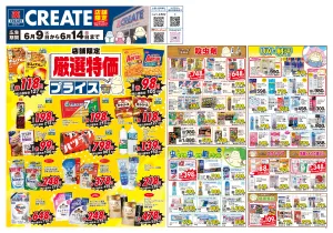 6月9日(火)〜6月14日(日)号のチラシ画像