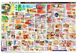 漬けて美味しいのチラシ画像