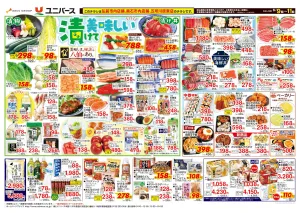 漬けて美味しいのチラシ画像
