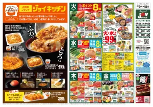 ジョイフーズ（関宿次木・南流山・沼南・高柳）★6/9〜6/15★のチラシ画像