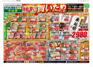 6月6日号のチラシ画像
